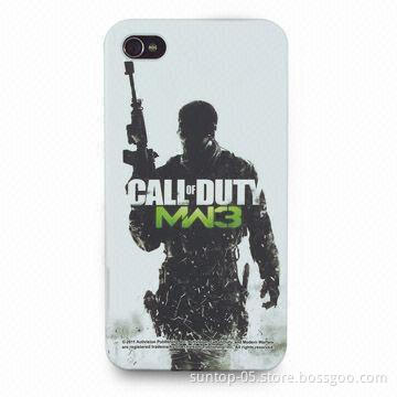 Case for iPhone 4, Made of PC Material, Sized of 58 x 34 x 43cm, 17kg Gross Weight
